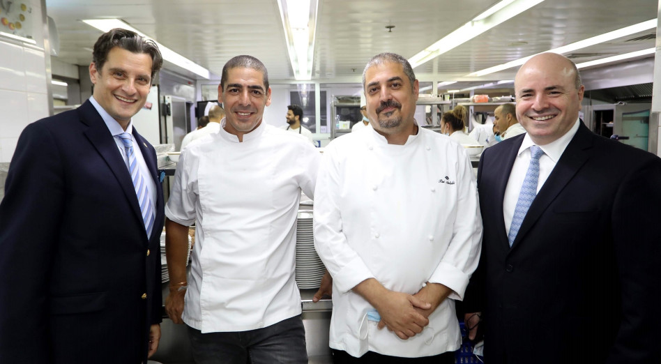 רונן ניסנבאום, רועי ענתבי, יוסי שטרית ותמיר קוברין (צילום: סיון פרג')