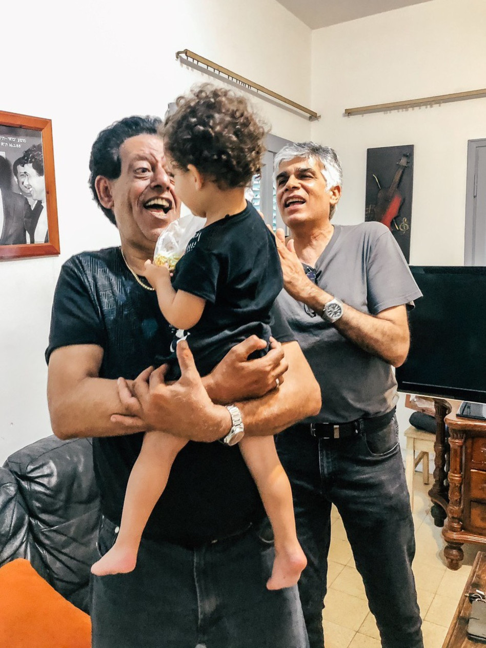 מרגש. שימי תבורי, תו פרינס (צילום: פרטי)