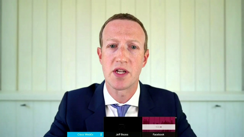 מארק צוקרברג (צילום: U.S. House Judiciary Committee via REUTERS)