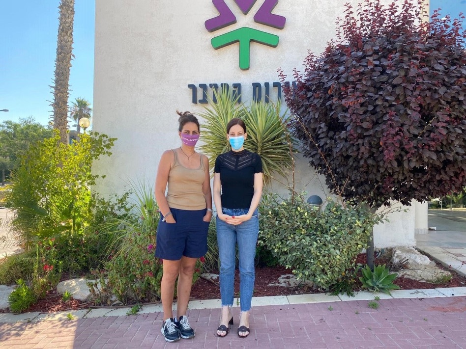 טל אוחנה ועינת שרוף (צילום: יח''צ)