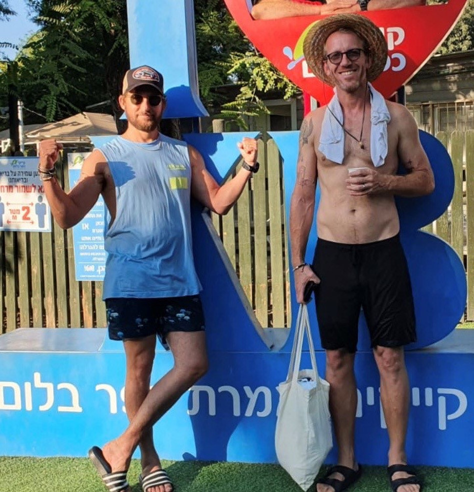 ירון ורסנו ואורי פפר (צילום: קייקי כפר בלום)