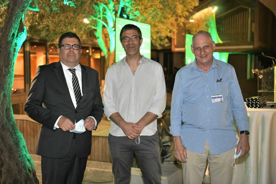 אלדד שלתיאל, עידו ברונו ויורם רבין (צילום: עידן גרוס)