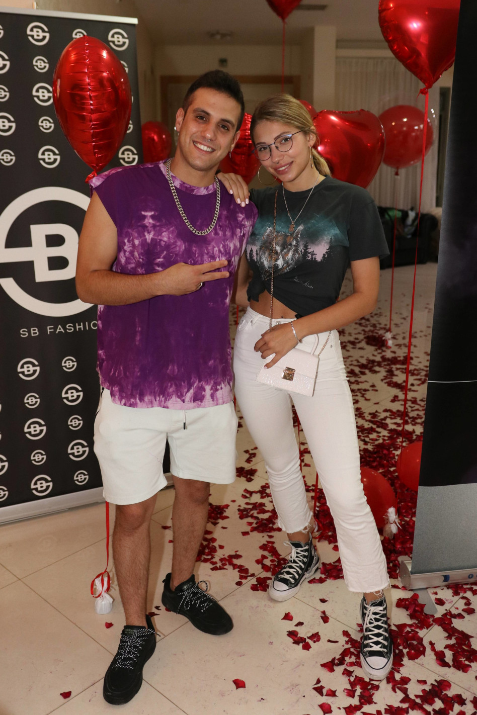 הכי מאוהבים. קווין רובין, דניאלה קריסטיה (צילום: אור גפן)