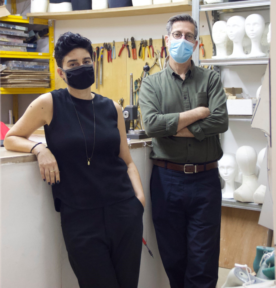 עדי שטרן ושלי סתת-קומבור (צילום: עדן זורניצר)