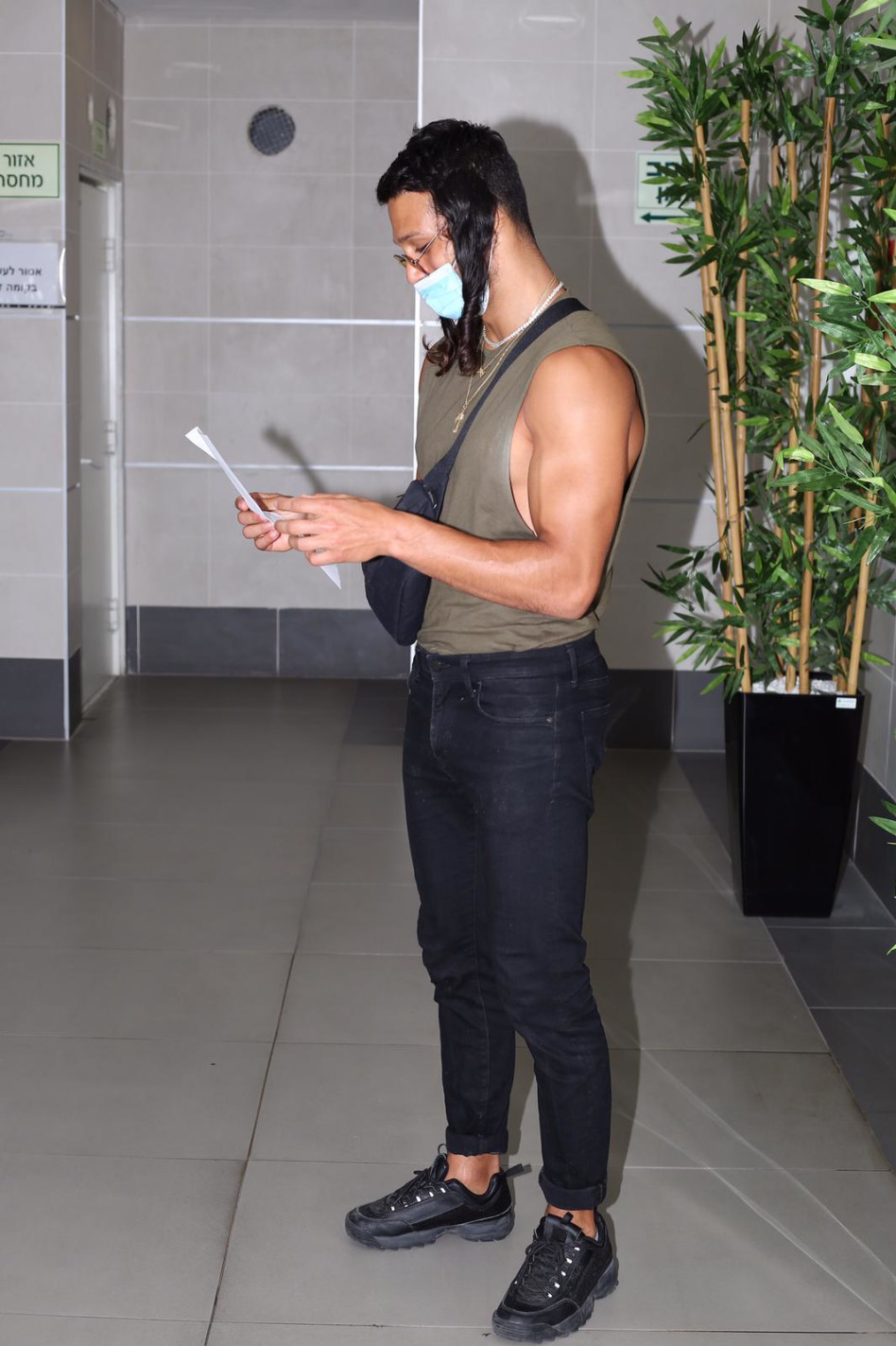 אסף גורן בדרך להיות בינלאומי (צילום: דור ערבה)