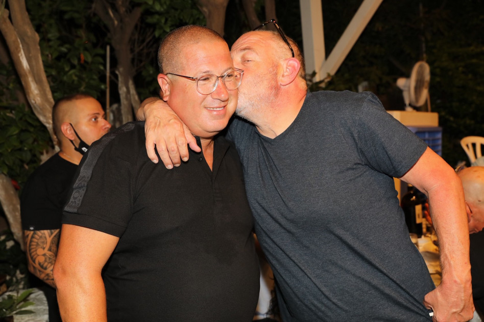 הראל ויזל וחיליק לסרי (צילום: רפי דלויה)