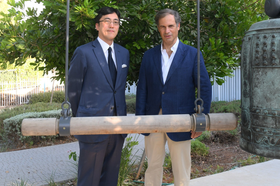 איתן סטיבה ונאקמורה קאזוהיקו (צילום: יוסי זליגר)