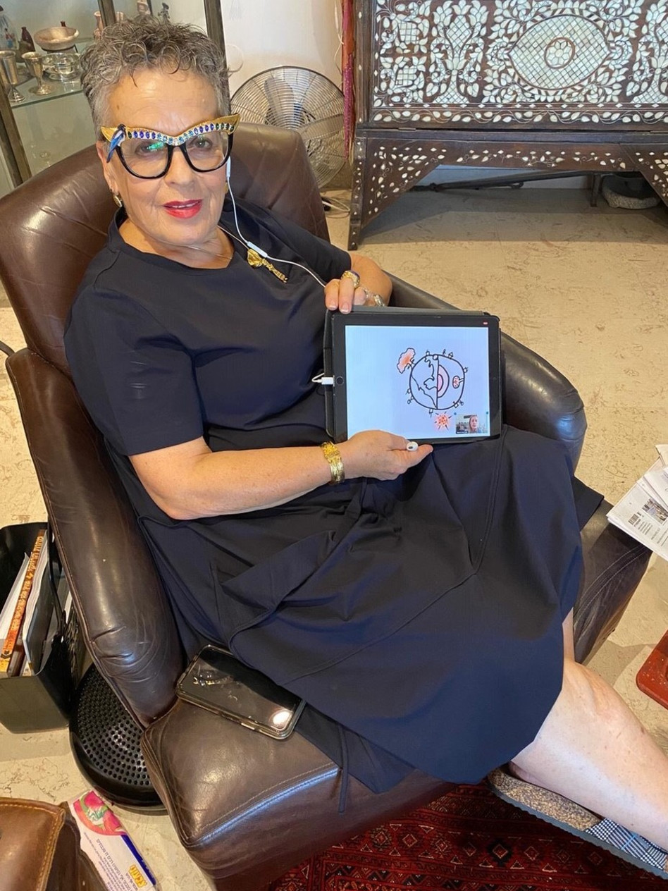 חנה פרי-זן  (צילום:  בני פריזן)