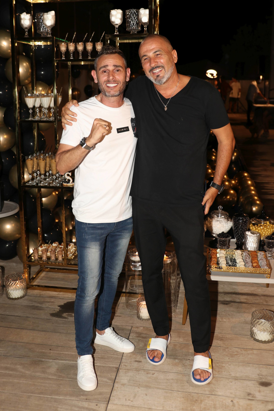 רוברטו בן שושן, מושיק עפיה (צילום: אור גפן)