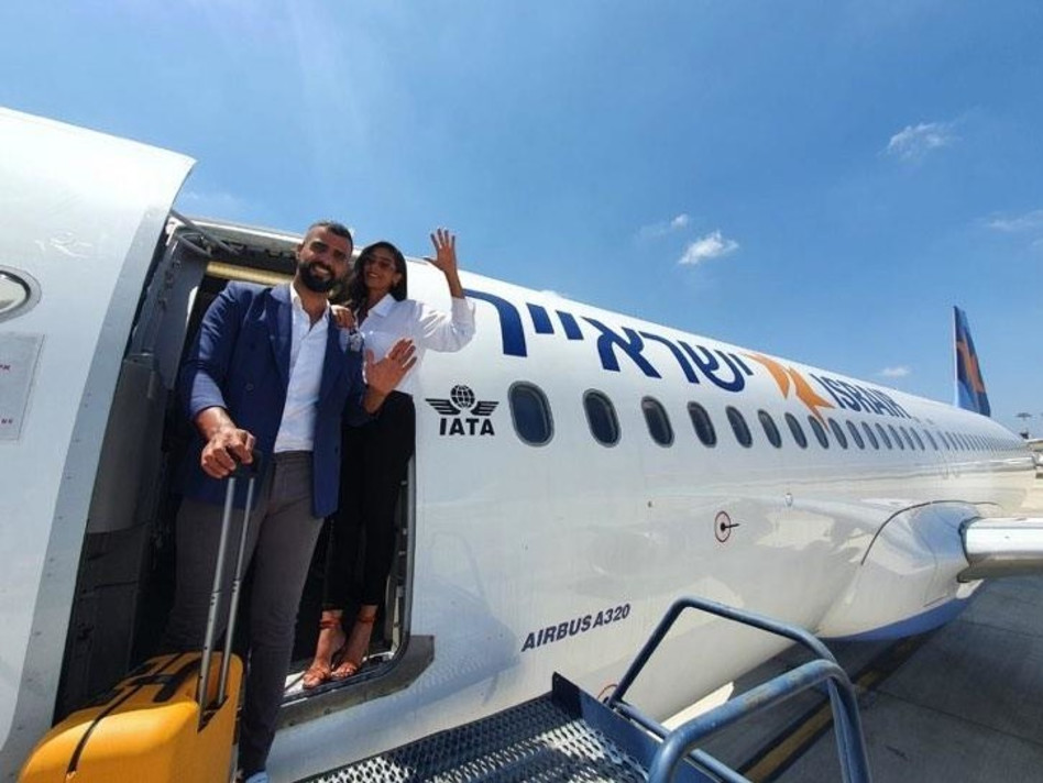 רגב הוד, הלן הוד (צילום: באדיבות ישראייר)