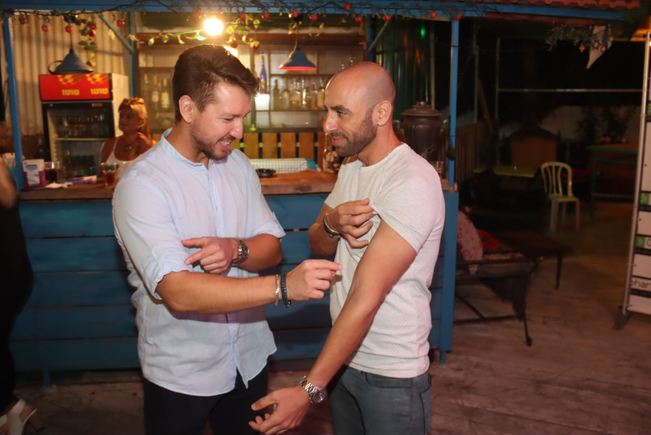 לירן לוי, דניס רוסקוב (צילום: אור גפן)