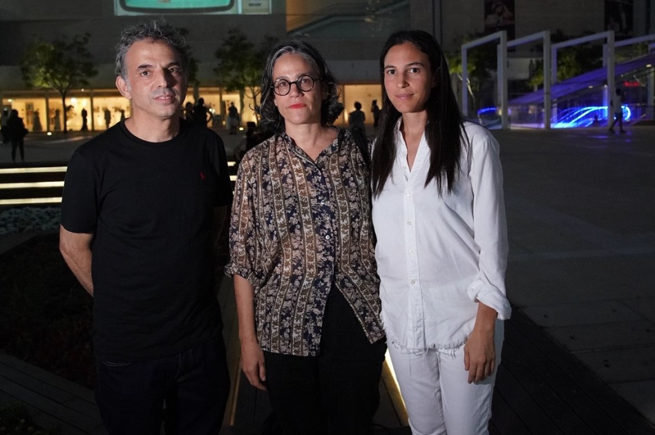 יפעת אירני, ענבל פינטו ואתגר קרת  (צילום: רפי דלויה)