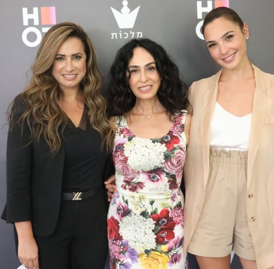 גל גדות, ריטה וטל גרנות- גולדשטיין  (צילום: רפי דלויה)