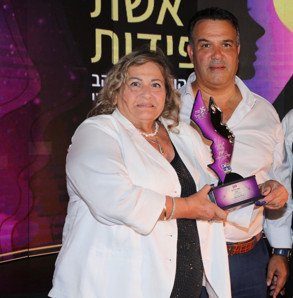 מוטי כוזהינוף ונורית כוזהינוף (צילום: רפי דלויה)