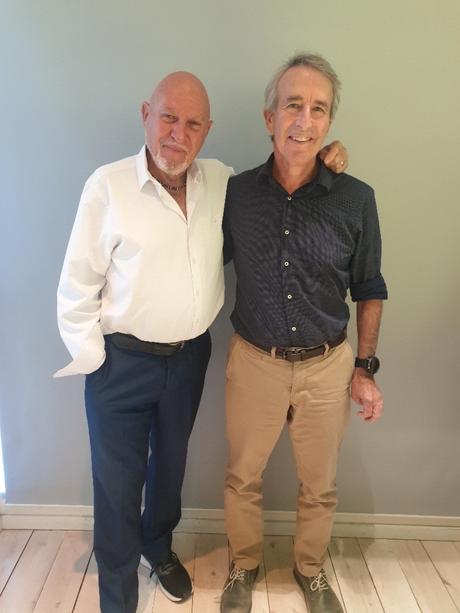 מרטין קופר ובראין לדן (צילום: יח''צ)