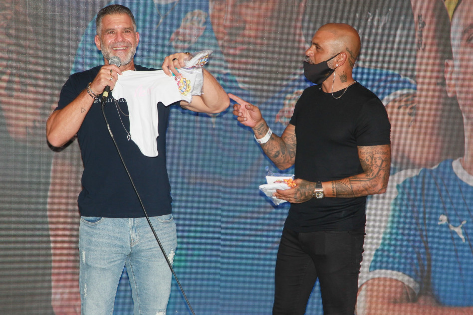 אייל גולן, רז זהבי (צילום: ראובן שניידר, HOT)