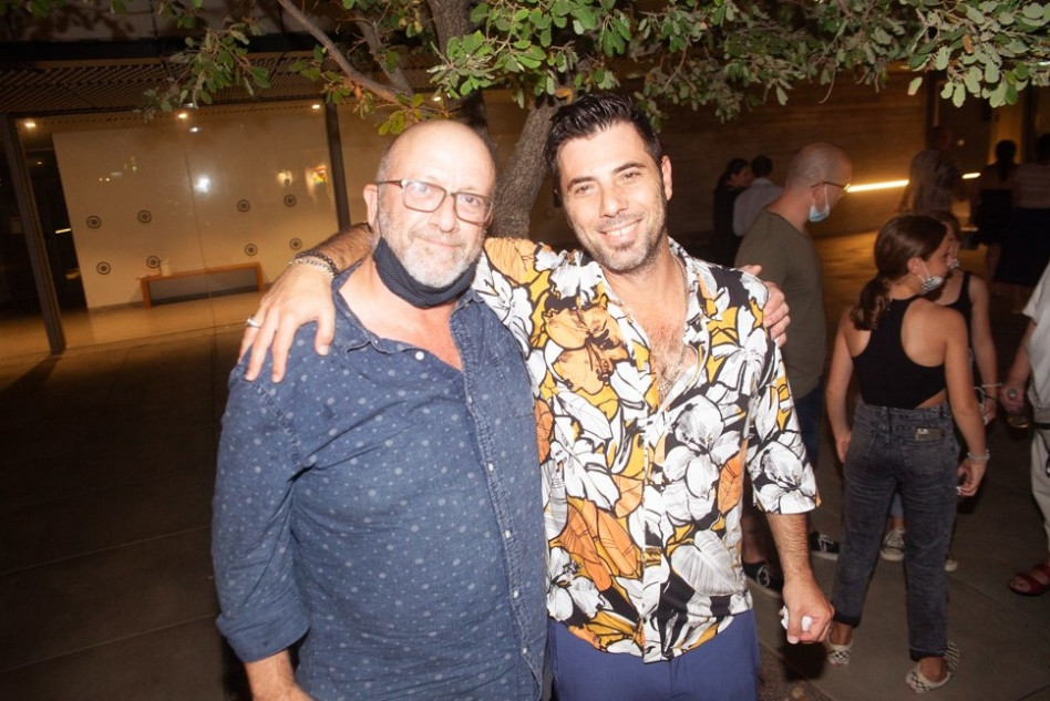 בעז רוזנברג ועמית גורן (צילום: סשה פרילוצקי)