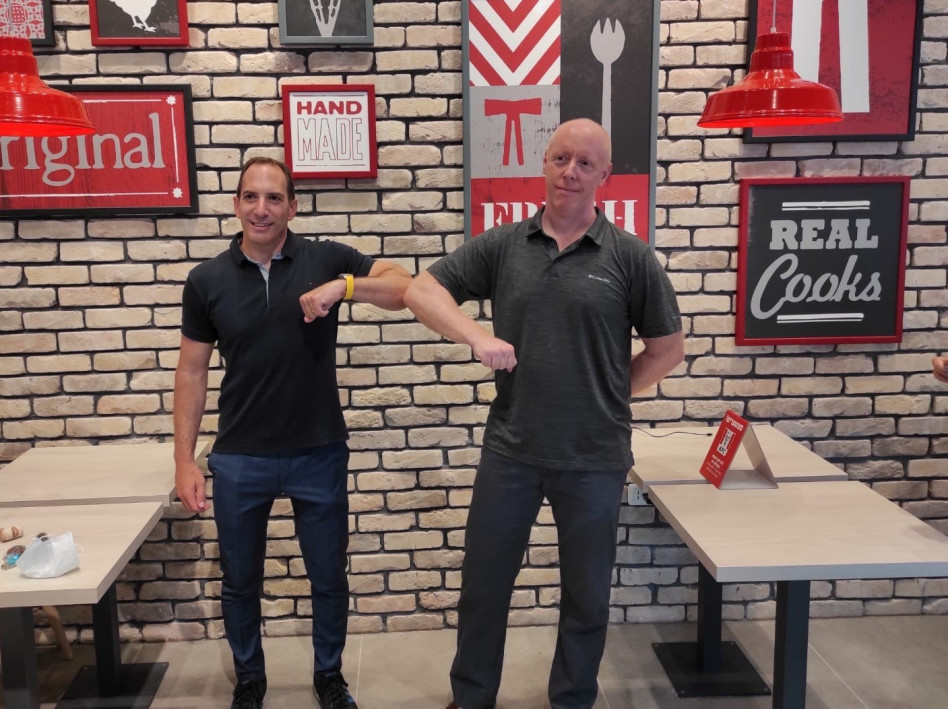 עומר זיידהר ואלון וינשטוק  (צילום: אור סיני)