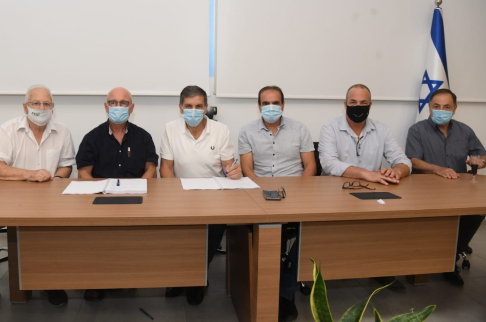 קלמן קאופמן, עידן גרינבאום, מנשה שלום, דני עטר, אילן בירן, שמעון גפשטיין (צילום: יוסי זליגר)