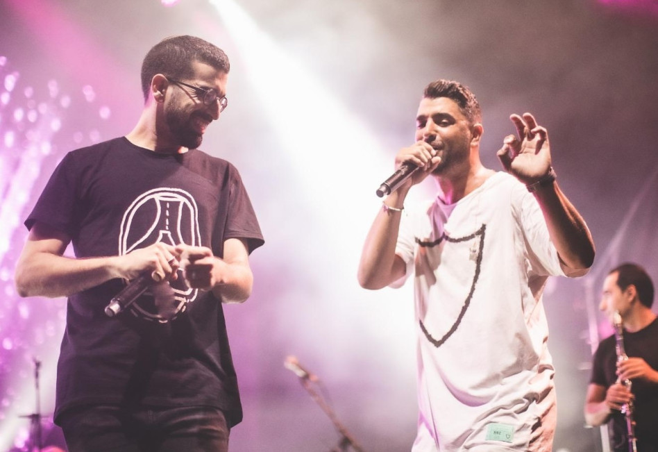 משה פרץ וחנן בן ארי (צילום: מיכה בריקמן)