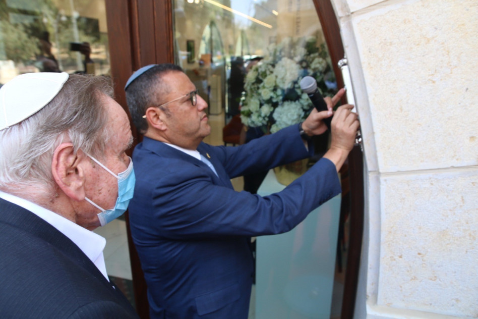 משה ליאון וזלמן שובל (צילום: ייבגני זיביק)