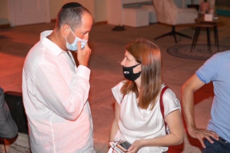 אלישבע מזי''א ואייל חיימובסקי (צילום: יעל אילן)