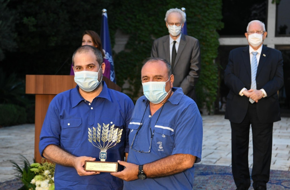 ניסים שלם ואילן גזית (צילום: עמוס בן גרשום לע''מ)