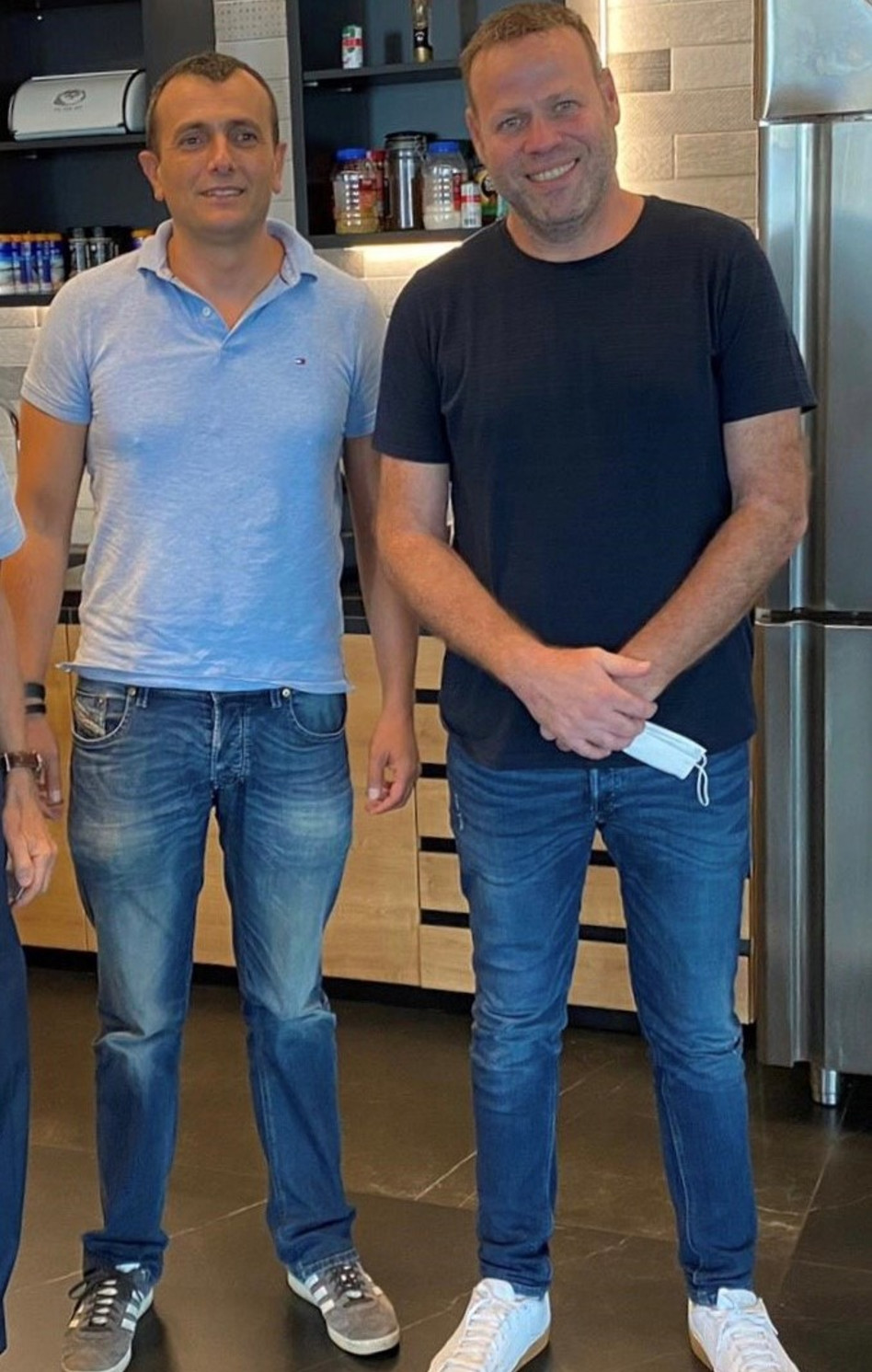 אדיר מילר ושי באב''ד (צילום: עדי כהן)