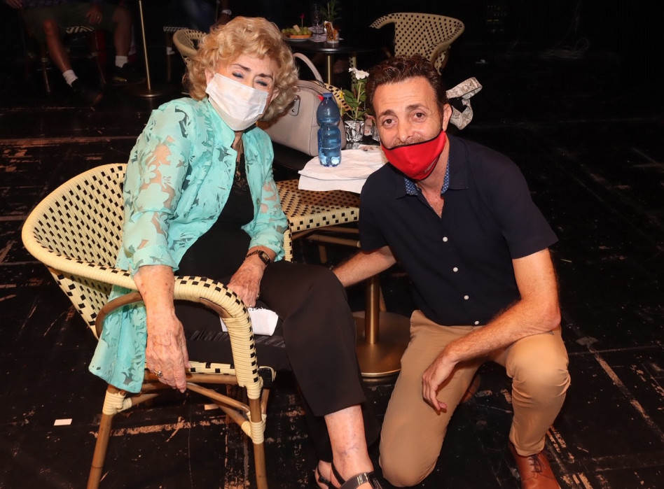 רן גואטה ומרים זהר (צילום: אביב חופי)