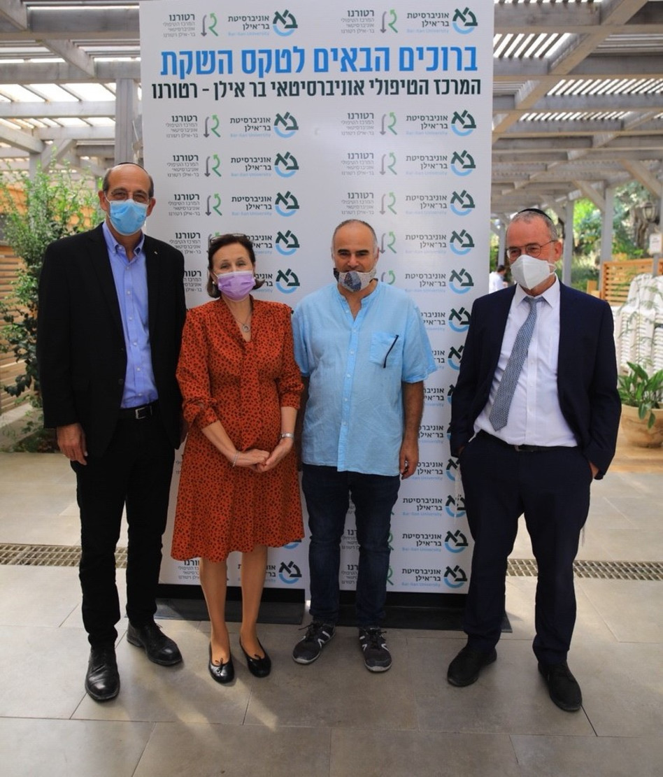 איתן אקשטיין, נתי רונאל, יפה זילברשץ ואריה צבן (צילום: שלומי מזרחי)