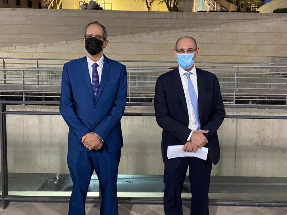 אמיר ירון וחזי כאלו (צילום: דוברות בנק ישראל)