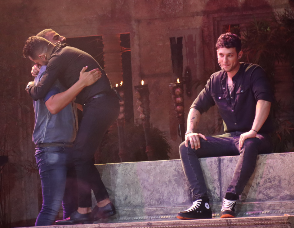 הישרדות, ישראל אוגלבו, אסי בוזגלו, רגב הוד (צילום: אביב חופי)