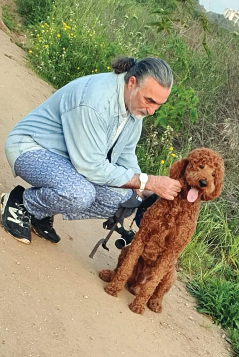 שאול בן אדרת, ביסלי בן אדרת (צילום: פרטי)