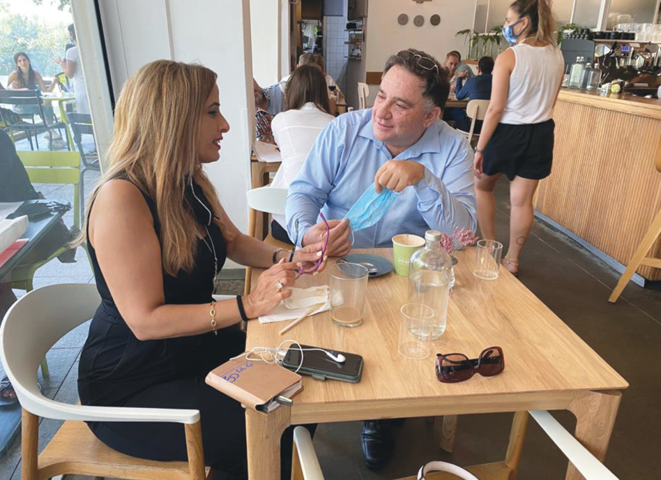 יוסי טאקיטה, נאוה בוקר (צילום: יחצ)