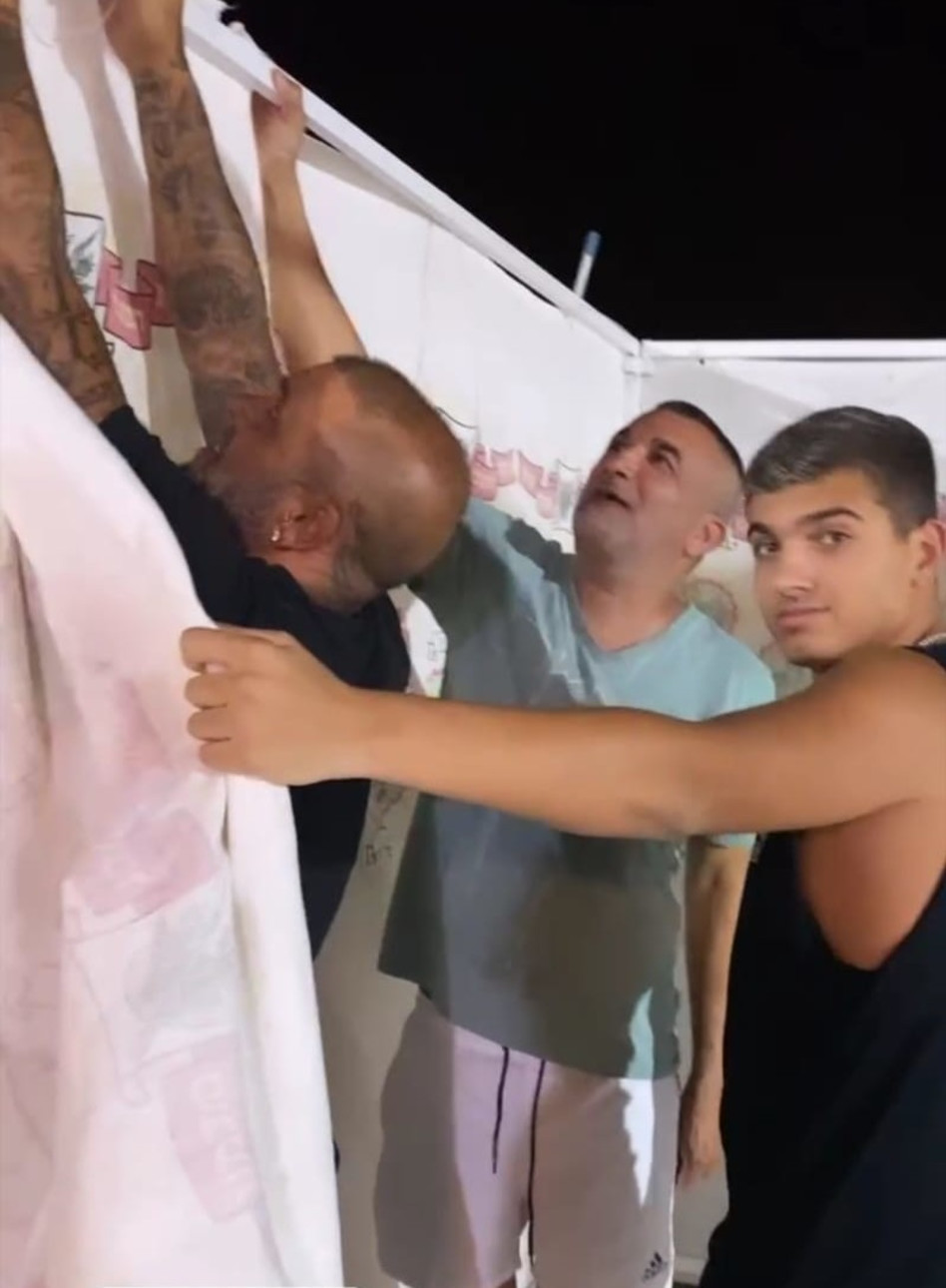 ליאם גולן, אייל גולן (צילום: צילום מסך אינסטגרם)