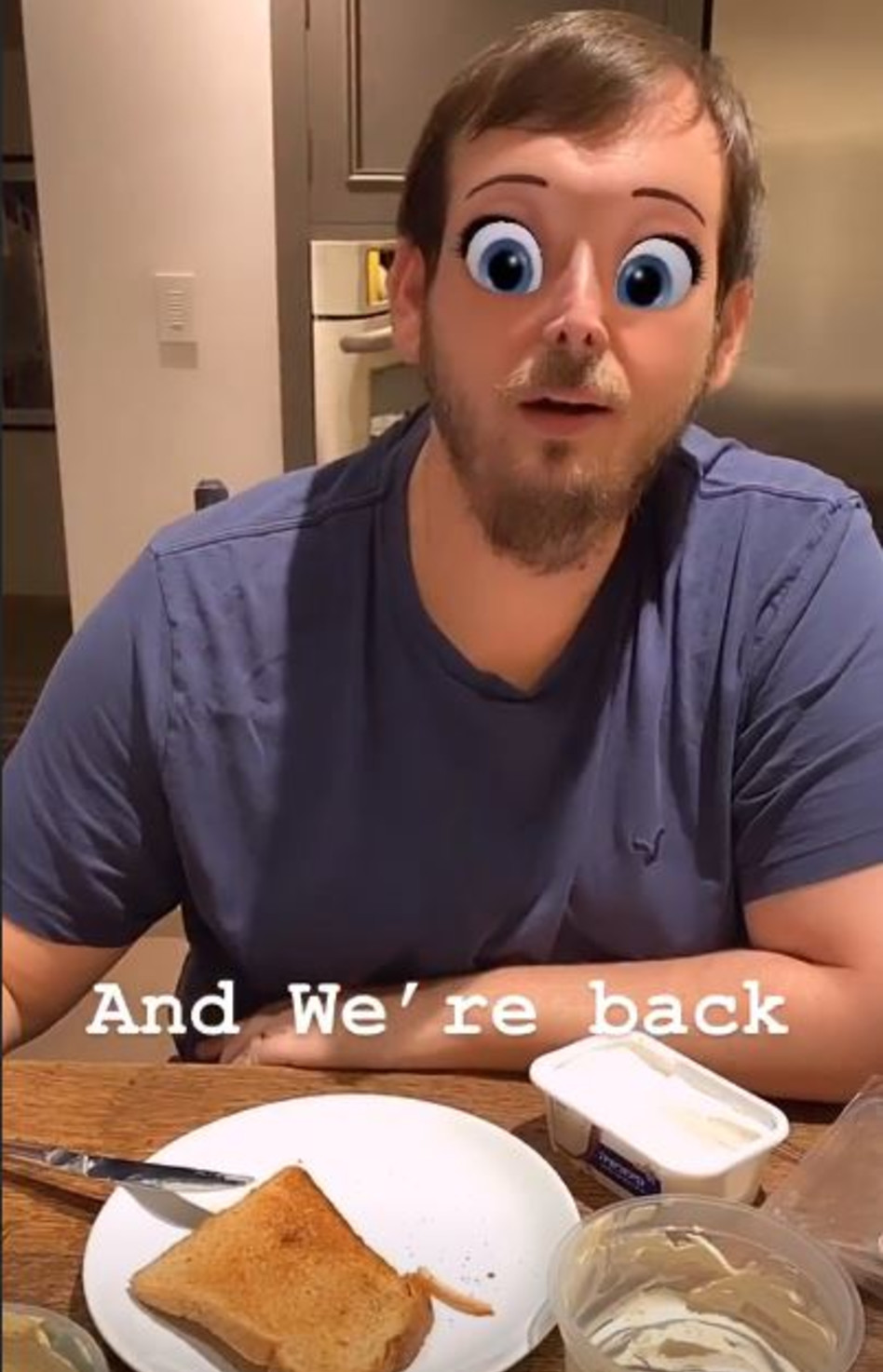 מאיה ורטהיימר, אסף זמיר (צילום: צילום מסך אינסטגרם)