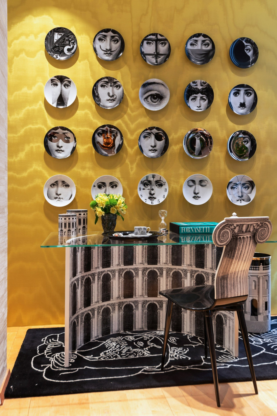 פינת העבודה  (צילום: ליאור גורדמן)