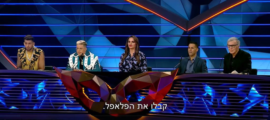 ''הזמר במסכה'' (צילום: צילום מסך: קשת 12)