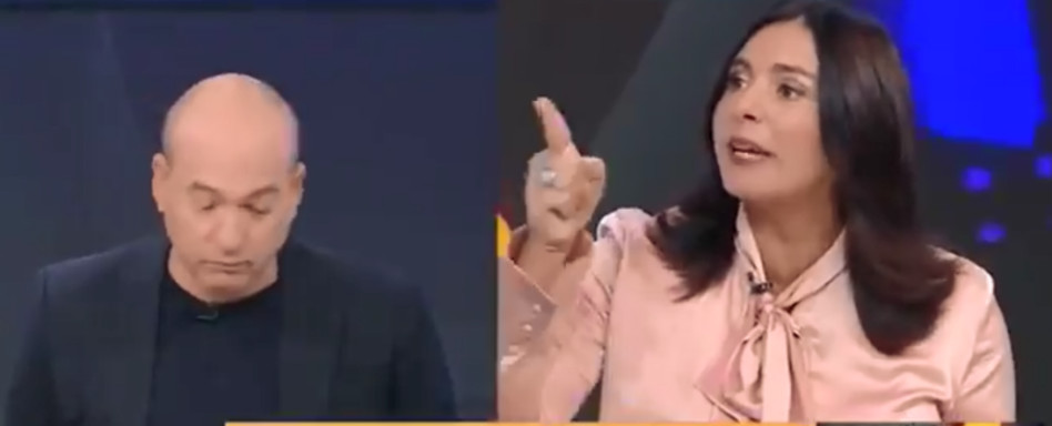 מירי רגב ואייל ברקוביץ' (צילום: צילום מסך: קשת 12)