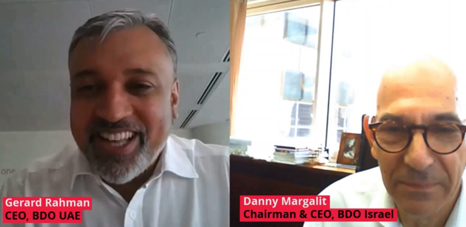  דני מרגלית וג'רארד רחמן (צילום: צילום מסך)