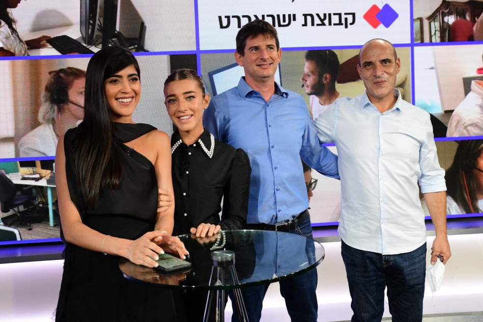 ליאור שמואלי, רון וקסלר, אן זיוי וירדן ויזל (צילום: אבשלום ששוני)