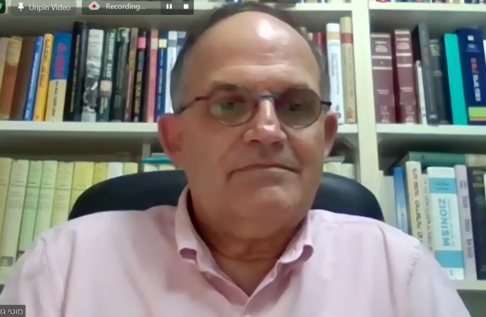 פרופ' מוטי גולני (צילום: צילום מסך)