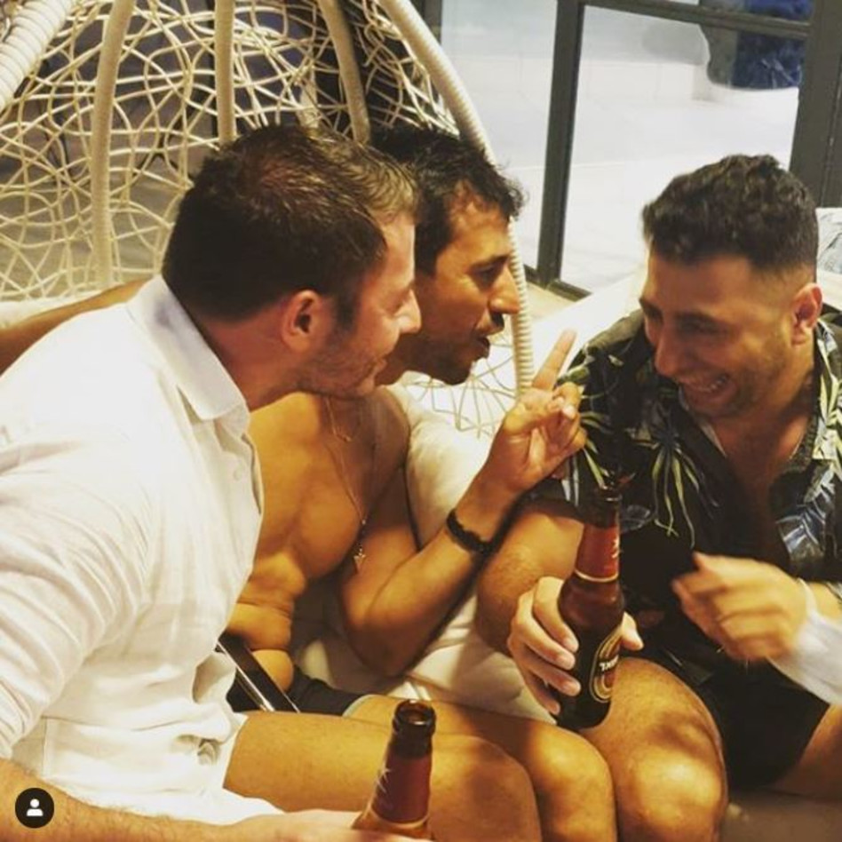 יוגב אלקיים, מושיקו רוזנברג (צילום: צילום מסך אינסטגרם)