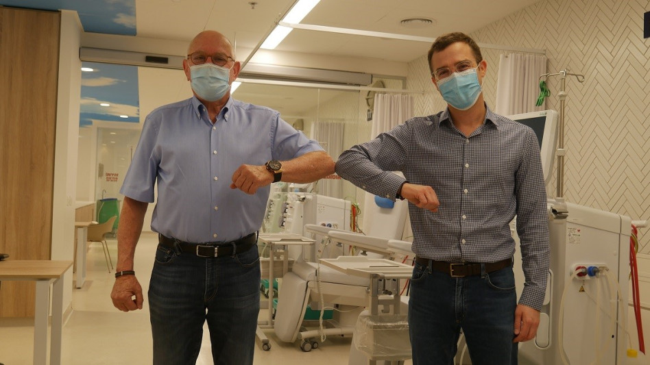  אילן לפידות ועמי לפידות (צילום: עין מצלמת עירית עשת מור)