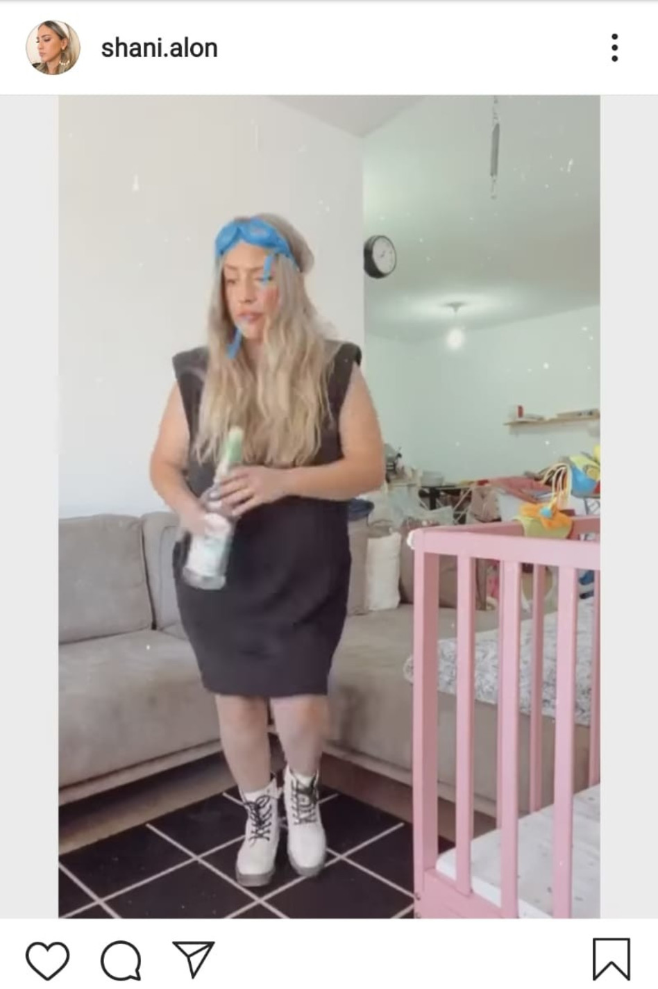 שני אלון (צילום: צילום מסך אינסטגרם)