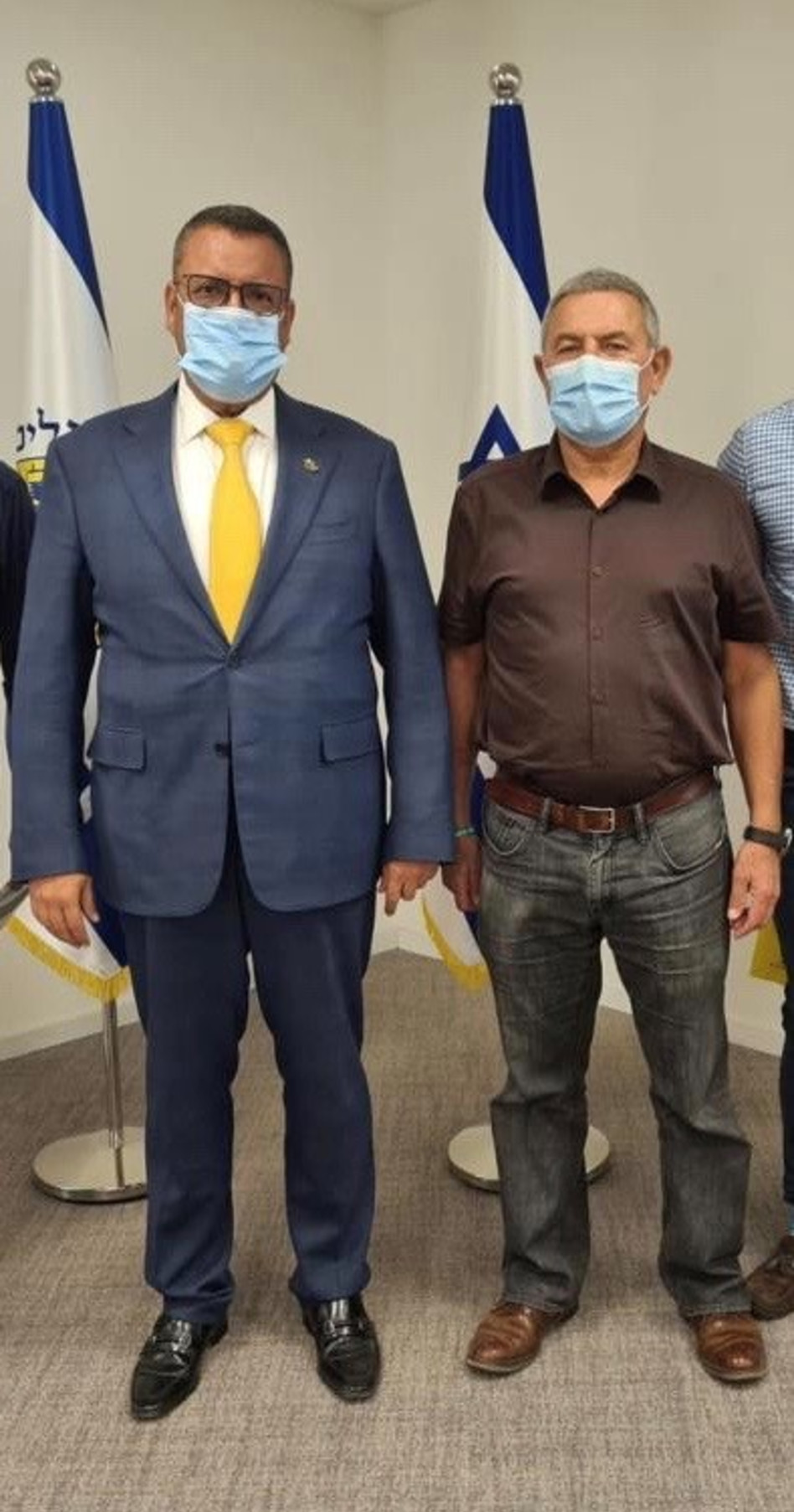 דורון אלמוג ומשה ליאון (צילום: יחצ)