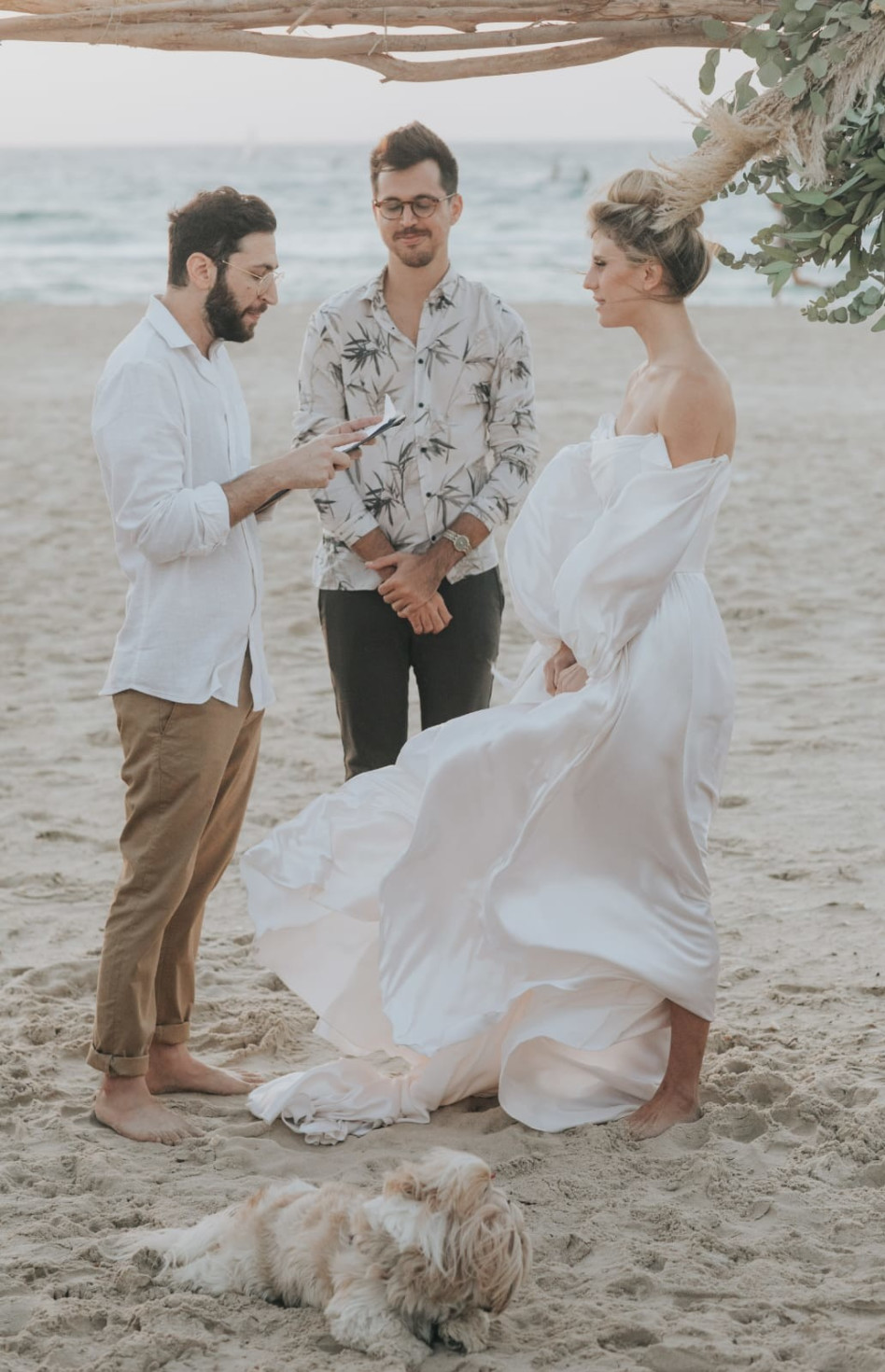 מרגש. אלינה לוי, דור פרי (צילום: עידן חסון)