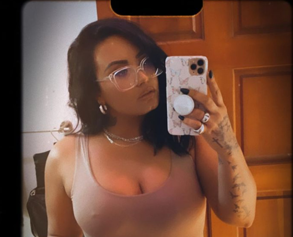 דמי לובאטו (צילום: צילום מסך אינסטגרם)