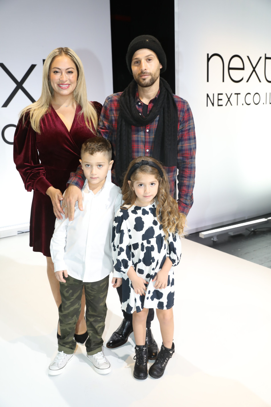 ליהיא גרינר בעלה יוסי והילדים (צילום: רפי דלויה)