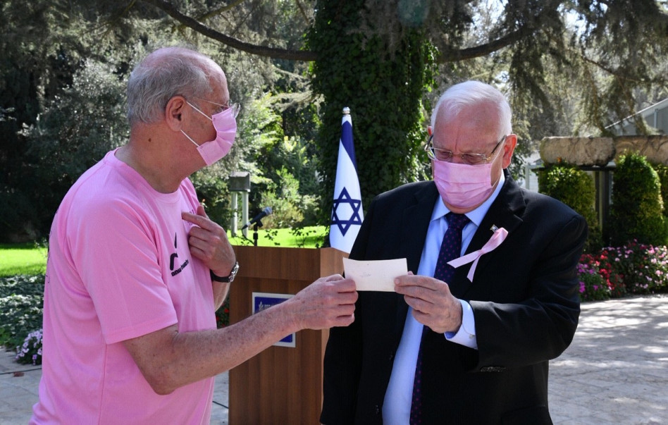 ראובן (רובי) ריבלין וקלמן שחם (צילום: חיים צח לע''מ)